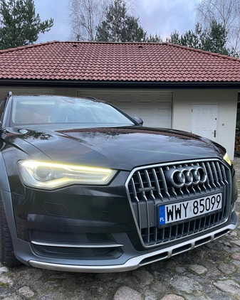 Audi A6 Allroad cena 89500 przebieg: 288000, rok produkcji 2015 z Warszawa małe 596